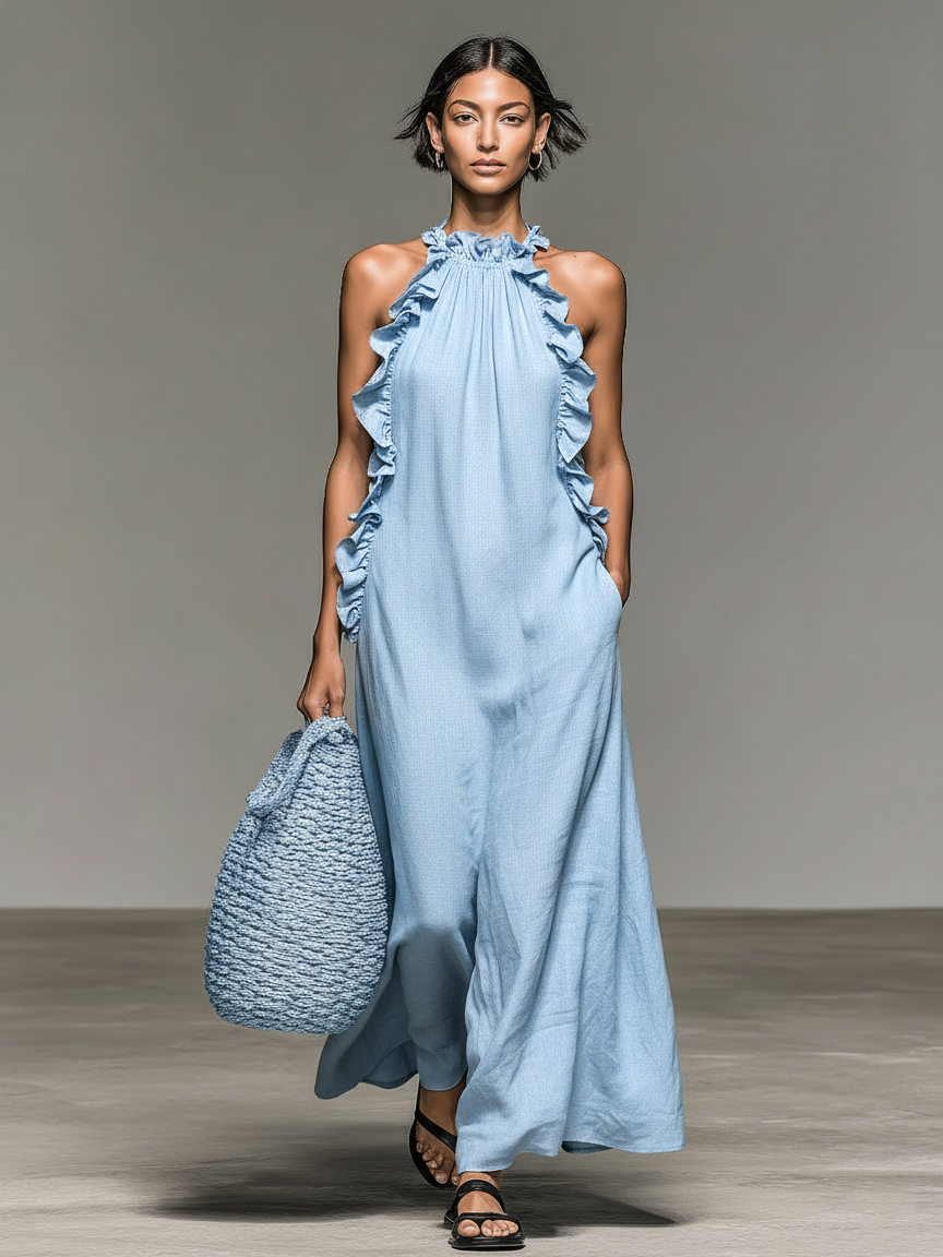 Bellucio™ | Abito Maxi con Tasche