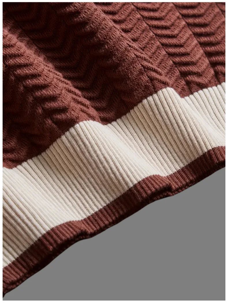 BELLUCIO™ | T-SHIRT IN MAGLIA TEXTURIZZATA PER UOMINI