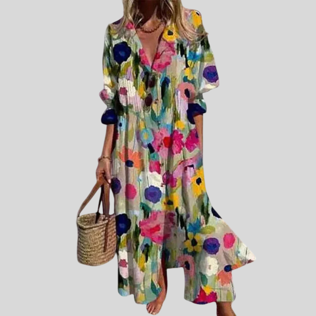Bellucio™ | Elegante abito lungo in stile bohemien