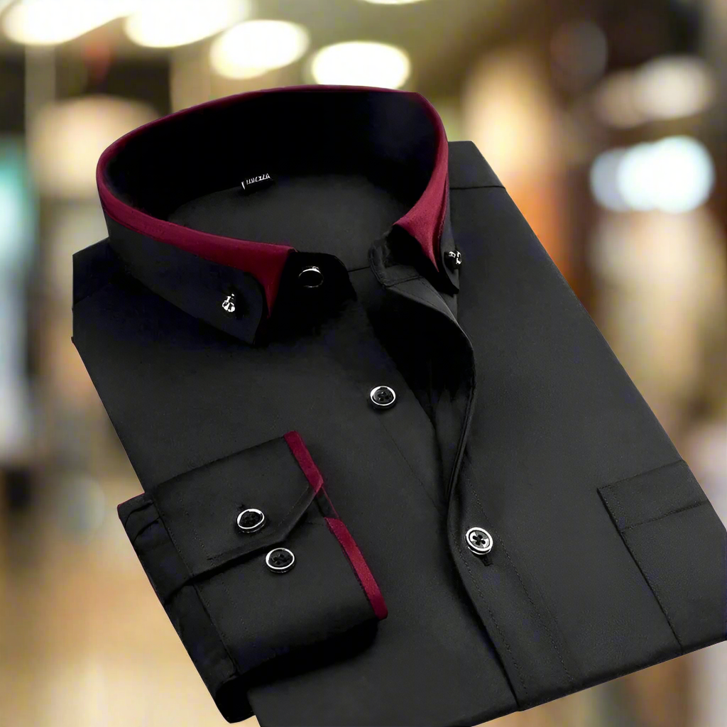 Leon | Camicia elegante a maniche lunghe
