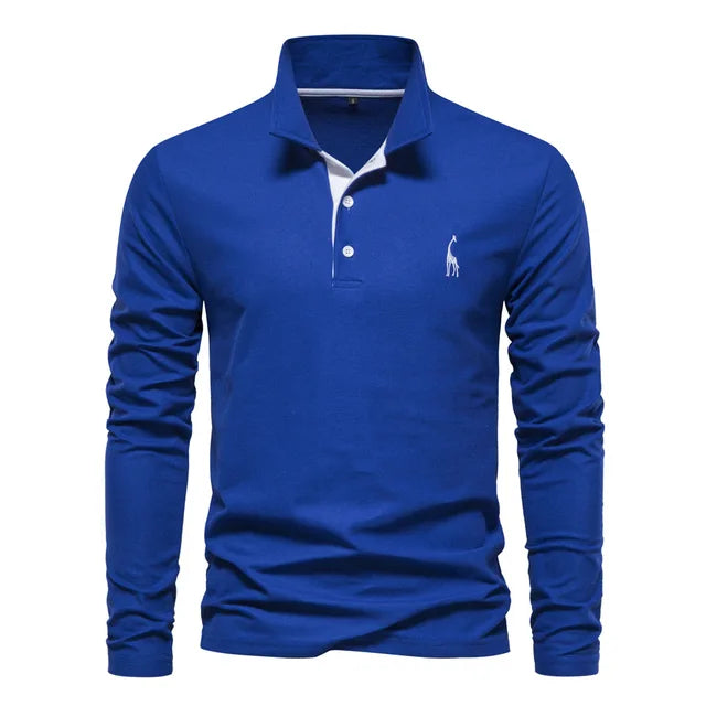 Audren | polo elegante a maniche lunghe