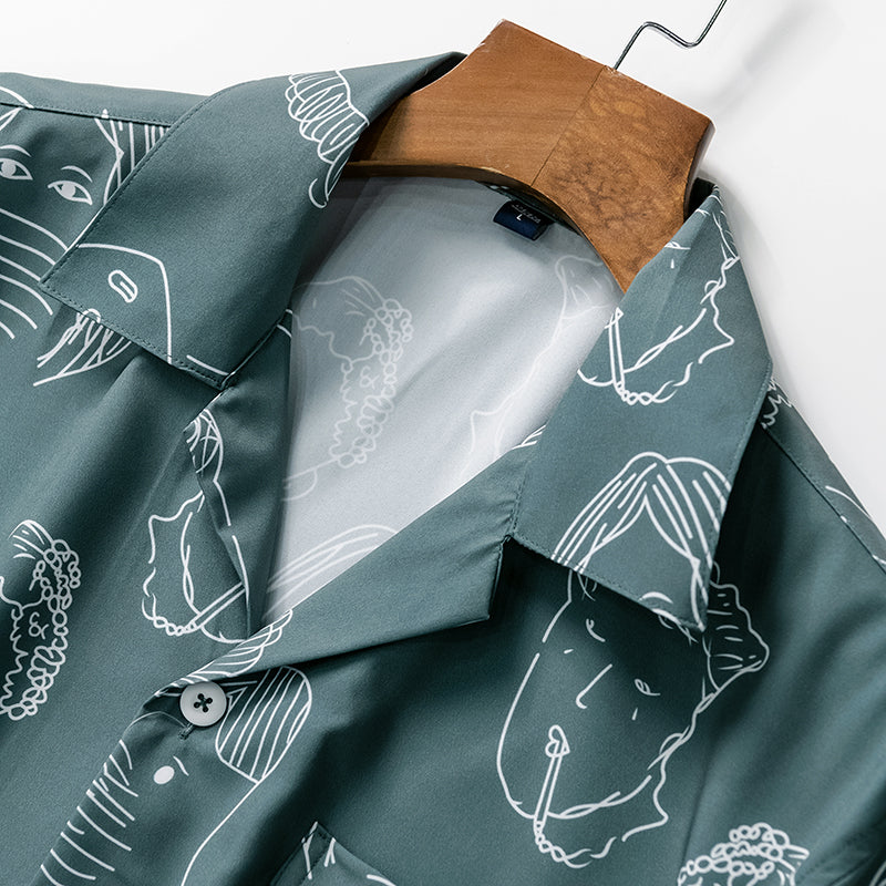 BELLUCIO™ | CAMICIA ESTIVA CUBANA PER UOMINI
