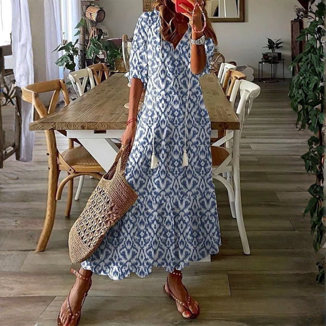 Bellucio™ | Vestito midi dallo stile boho disinvolto