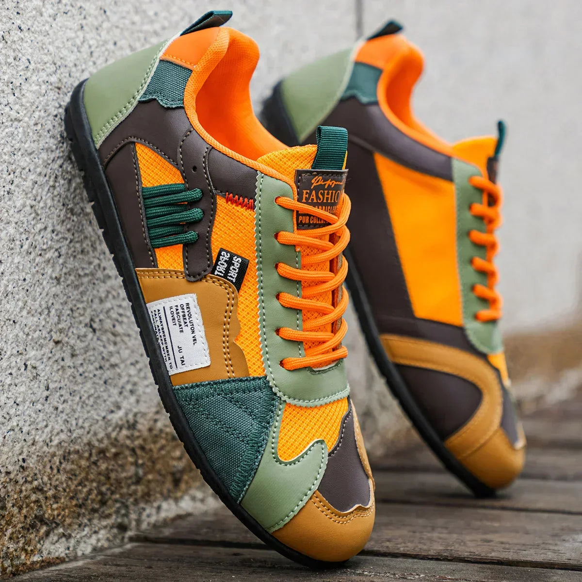 Bellucio™ | Sneakers rétro colorate