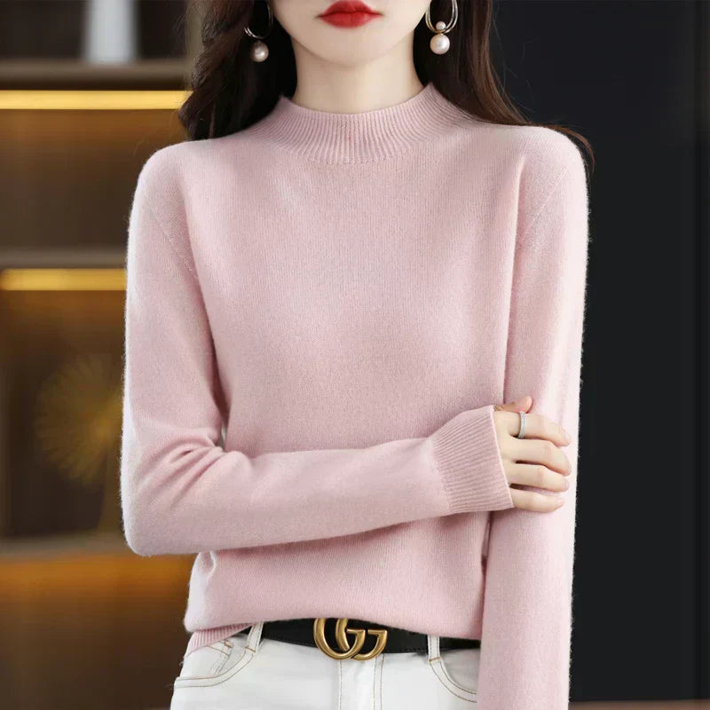 Carlotta – Pullover elegante con motivo a treccia