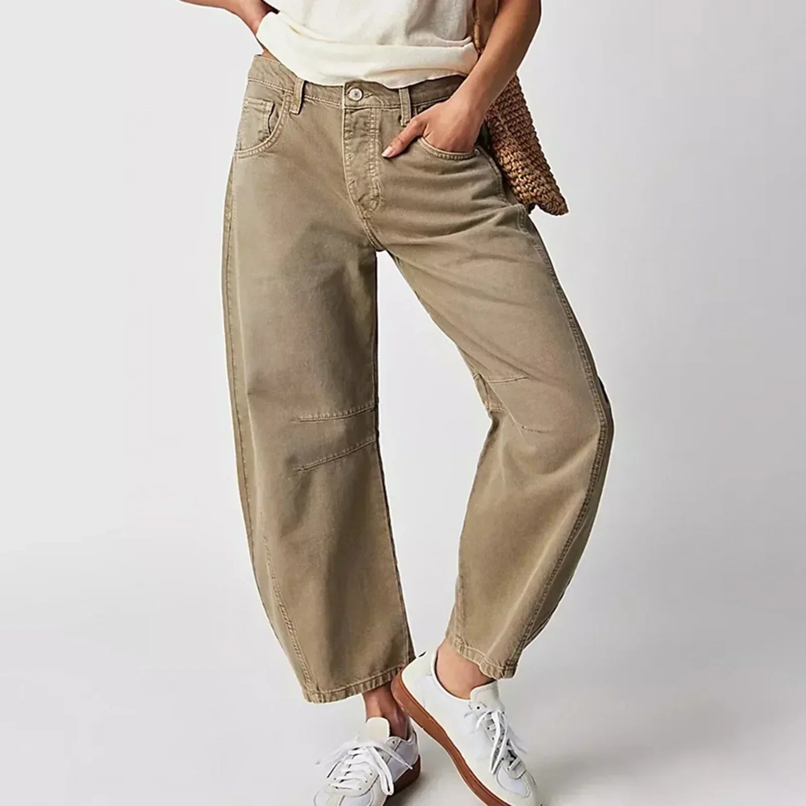Beatrice - Jeans comodi con gamba larga