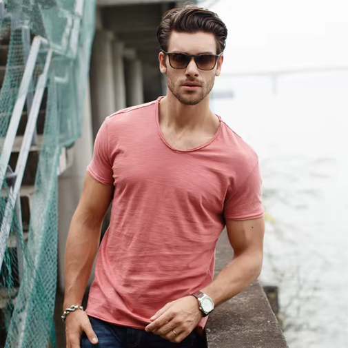 Bellucio™ | T-shirt Estiva in Cotone Biologico "Anti-Traspirante"