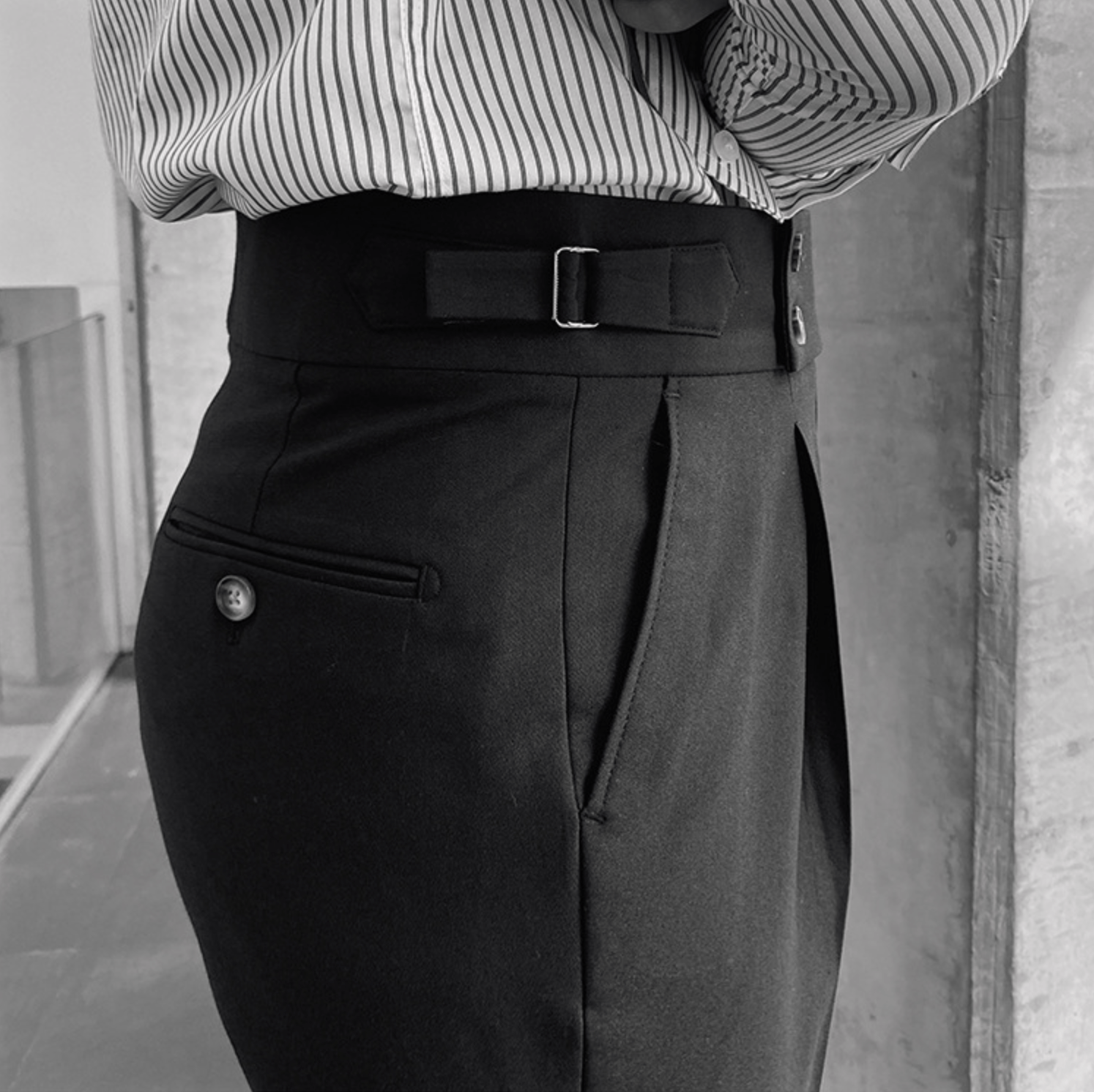 Edward | Pantaloni eleganti a vita alta