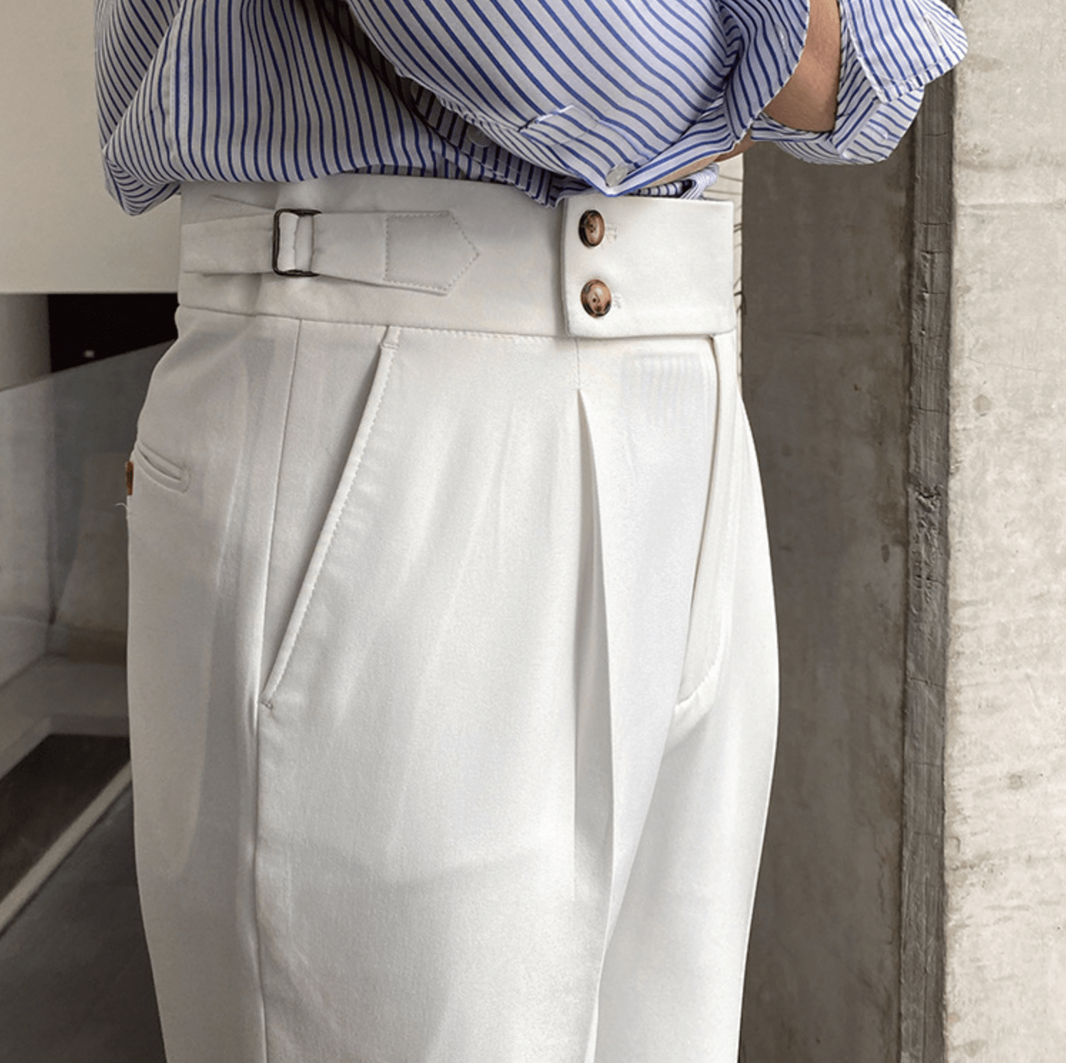 Edward | Pantaloni eleganti a vita alta