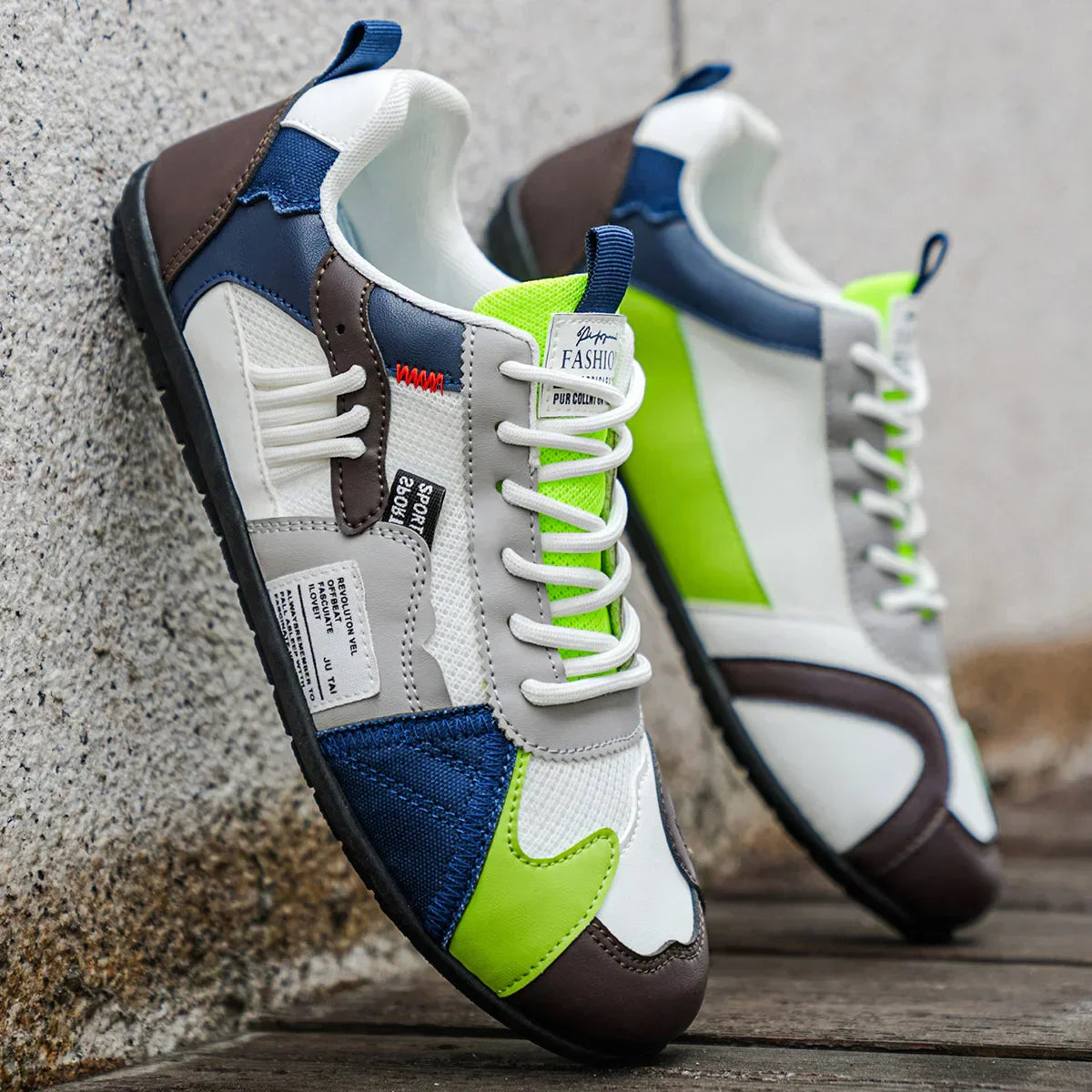 Bellucio™ | Sneakers rétro colorate