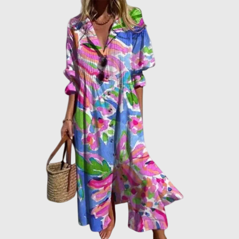 Bellucio™ | Elegante abito lungo in stile bohemien