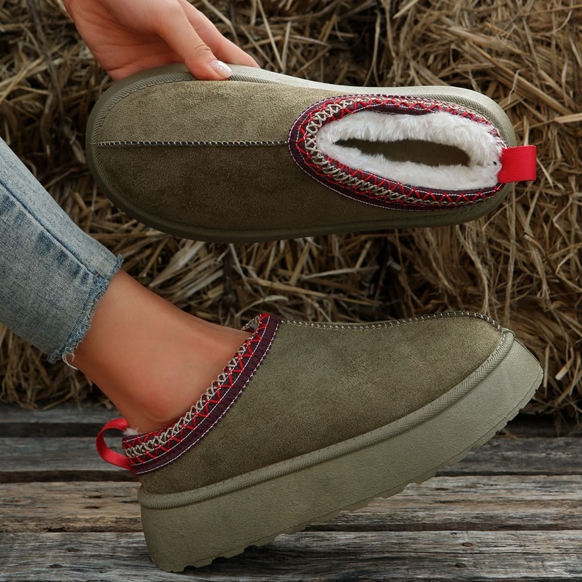 Audrey – Stivali da Neve Moda Stile Muffin