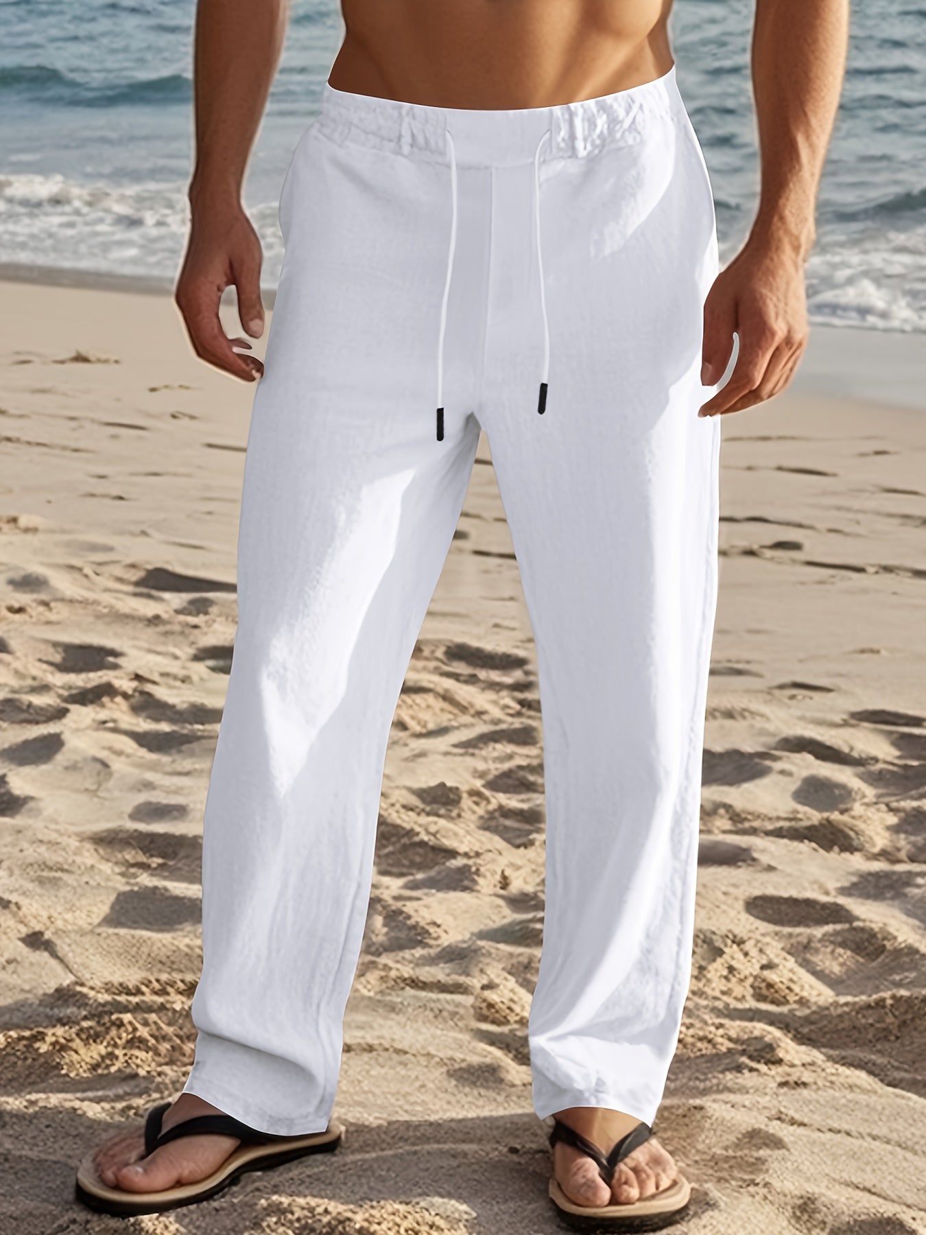 BELLUCIO™ | PANTALONI IN LINO PER UOMINI