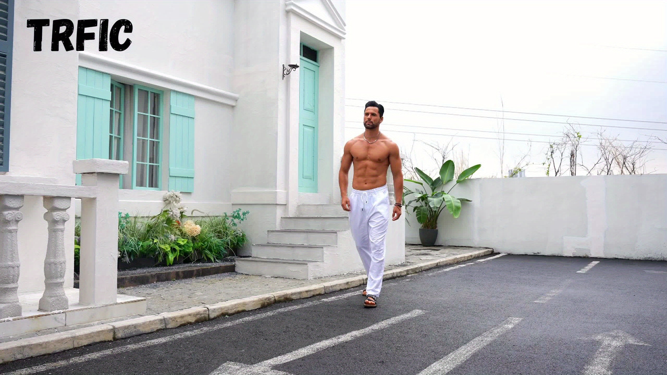 BELLUCIO™ | PANTALONI IN LINO PER UOMINI