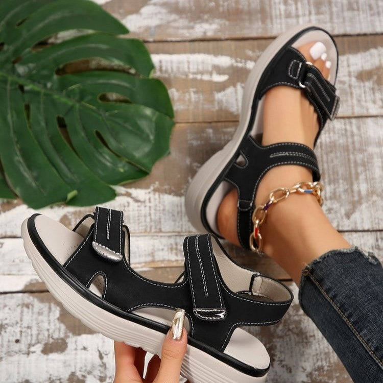 Bellucio™ | Sandali ortopedici eleganti da donna Fibbia regolabile