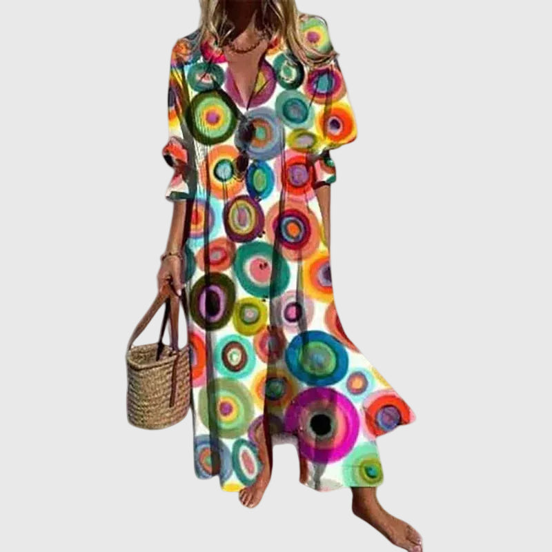 Bellucio™ | Elegante abito lungo in stile bohemien