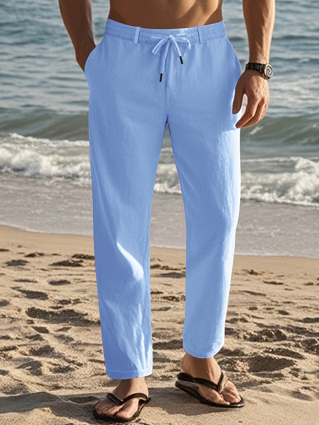 BELLUCIO™ | PANTALONI IN LINO PER UOMINI
