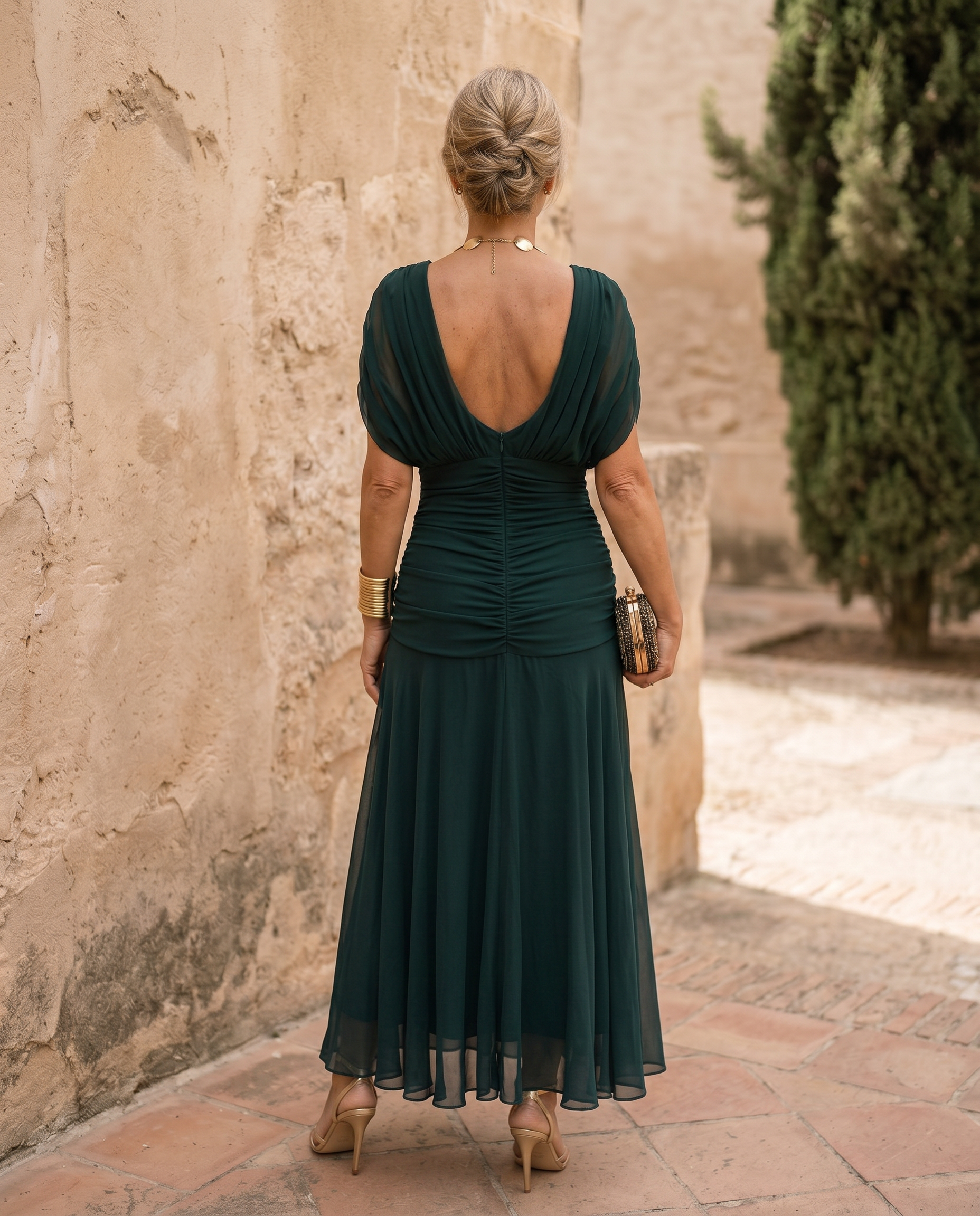 Bellucio™ | Abito maxi elegante per festa con scollo a cuore
