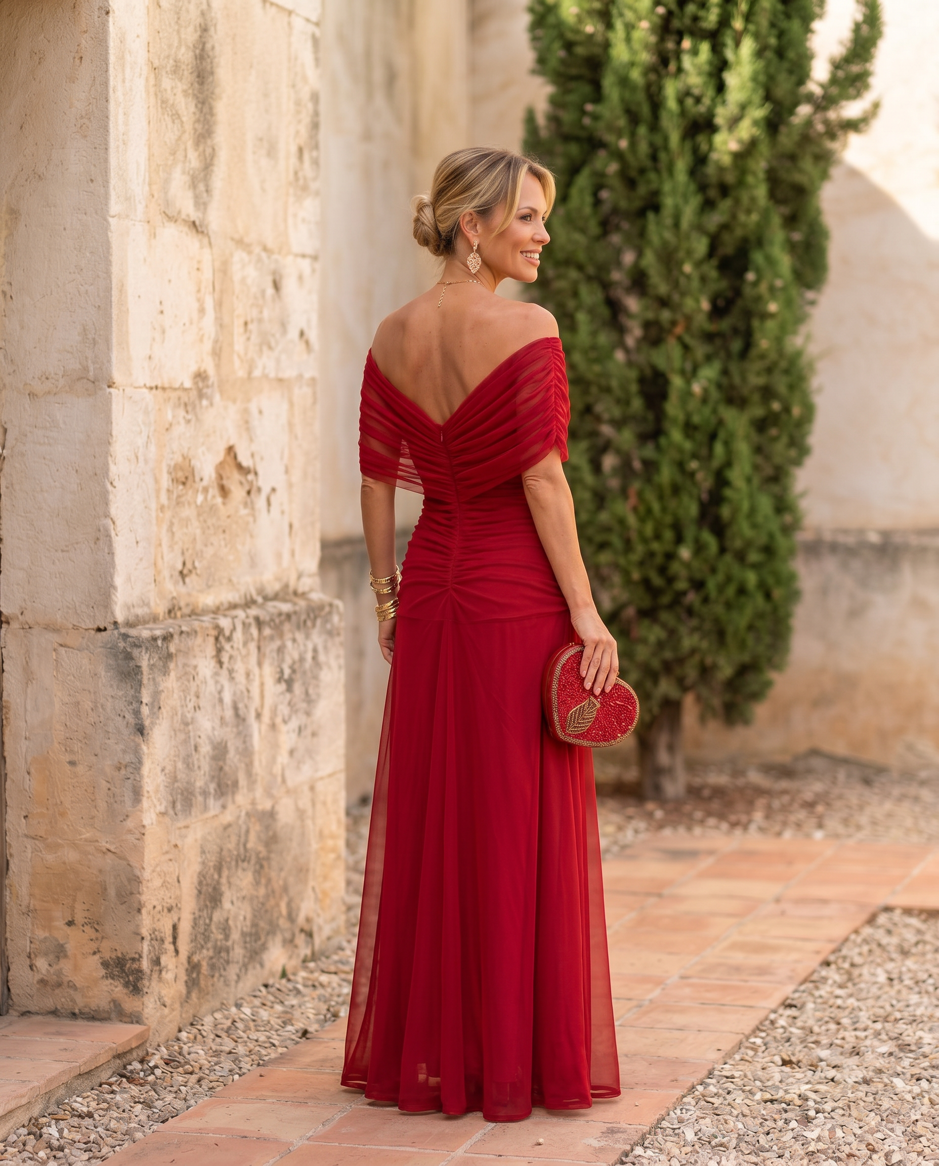 Bellucio™ | Abito maxi elegante per festa con scollo a cuore