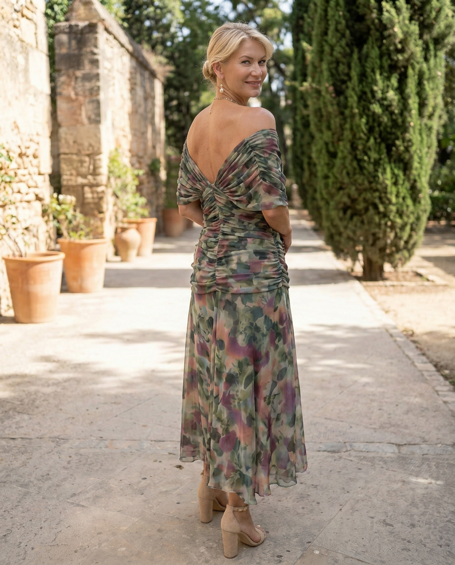 Bellucio™ | Abito maxi elegante per festa con scollo a cuore