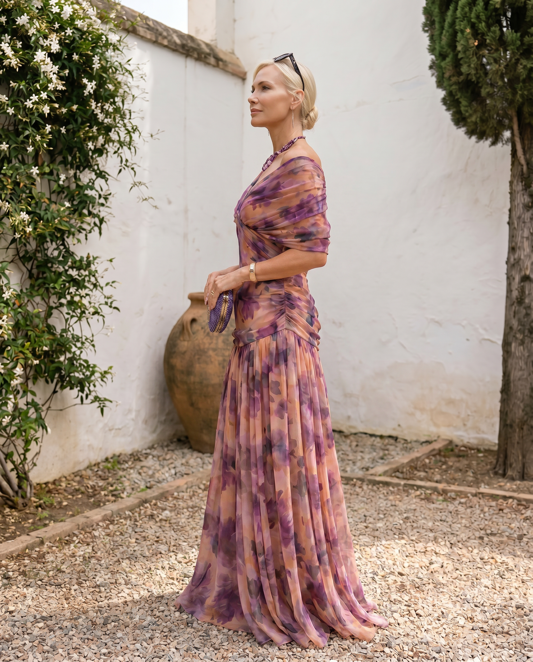 Bellucio™ | Abito maxi elegante per festa con scollo a cuore