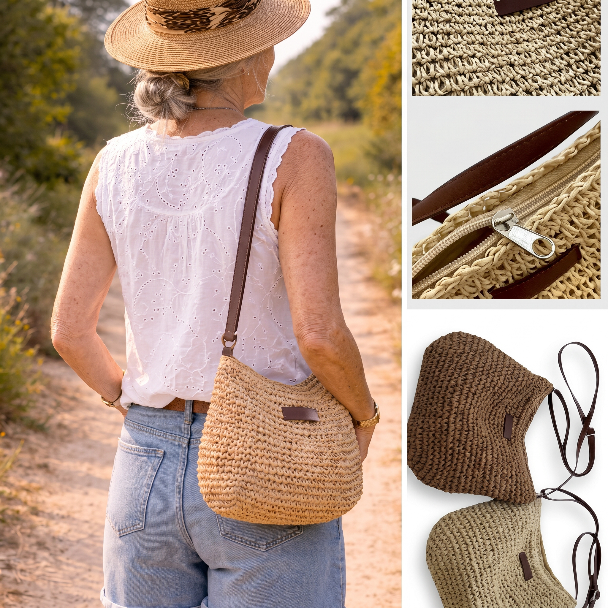 Bellucio™ | Borsa Intrecciata Elegante