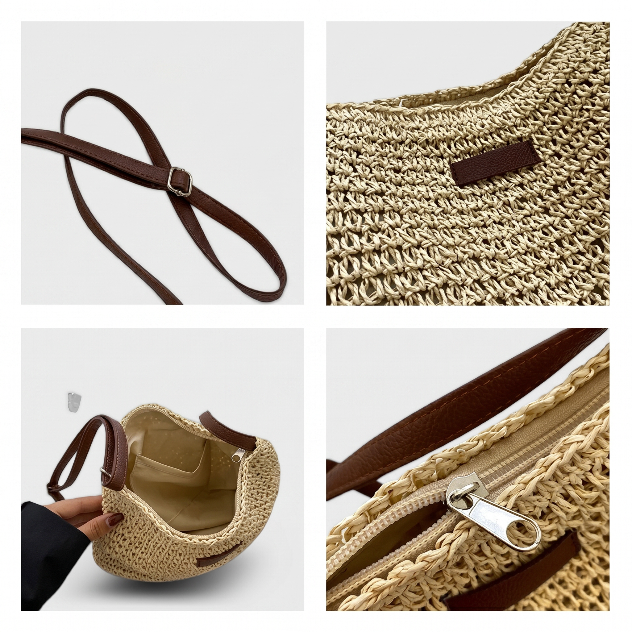 Bellucio™ | Borsa Intrecciata Elegante