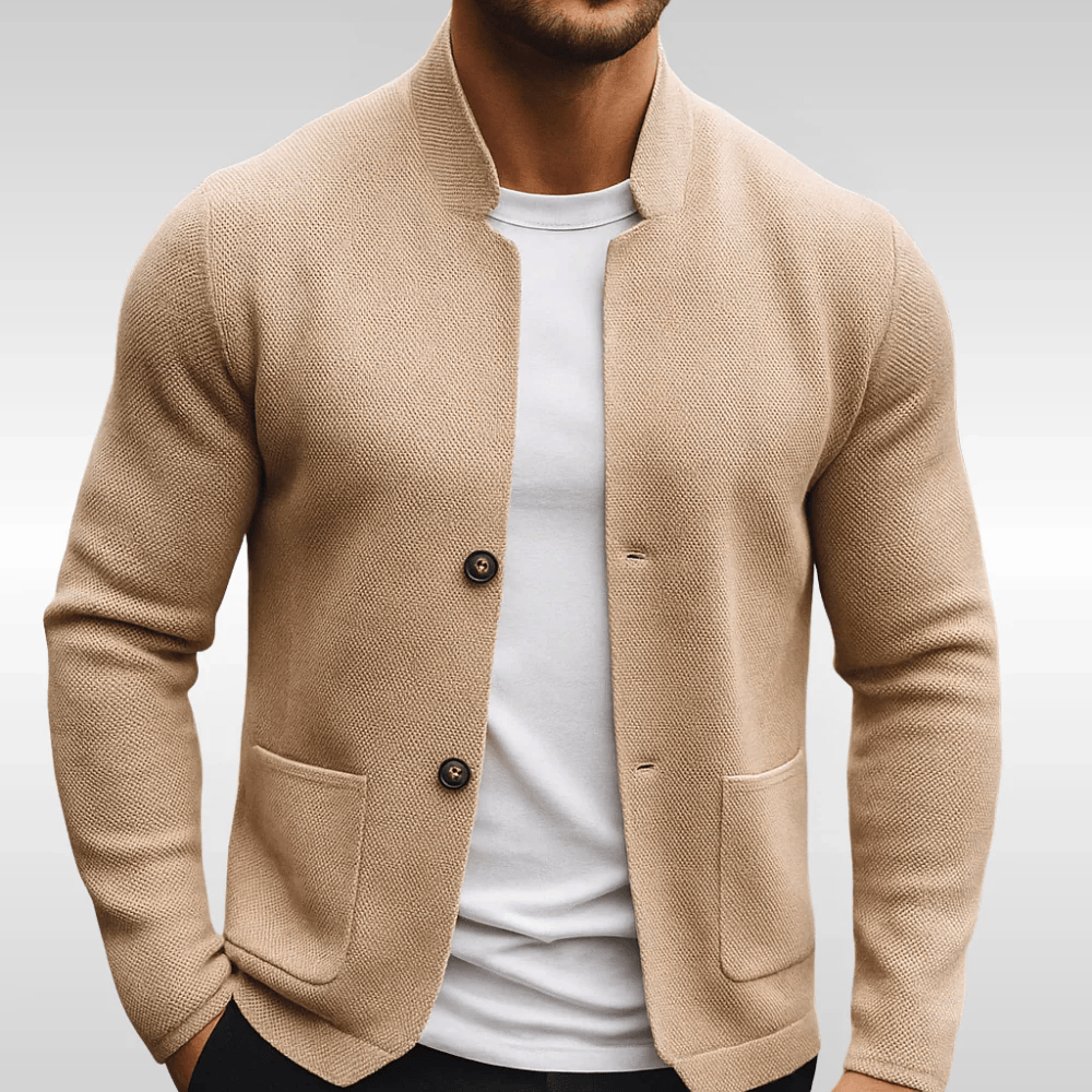 LAURENT MONACO | Gilet in Maglia Testurizzata da Uomo
