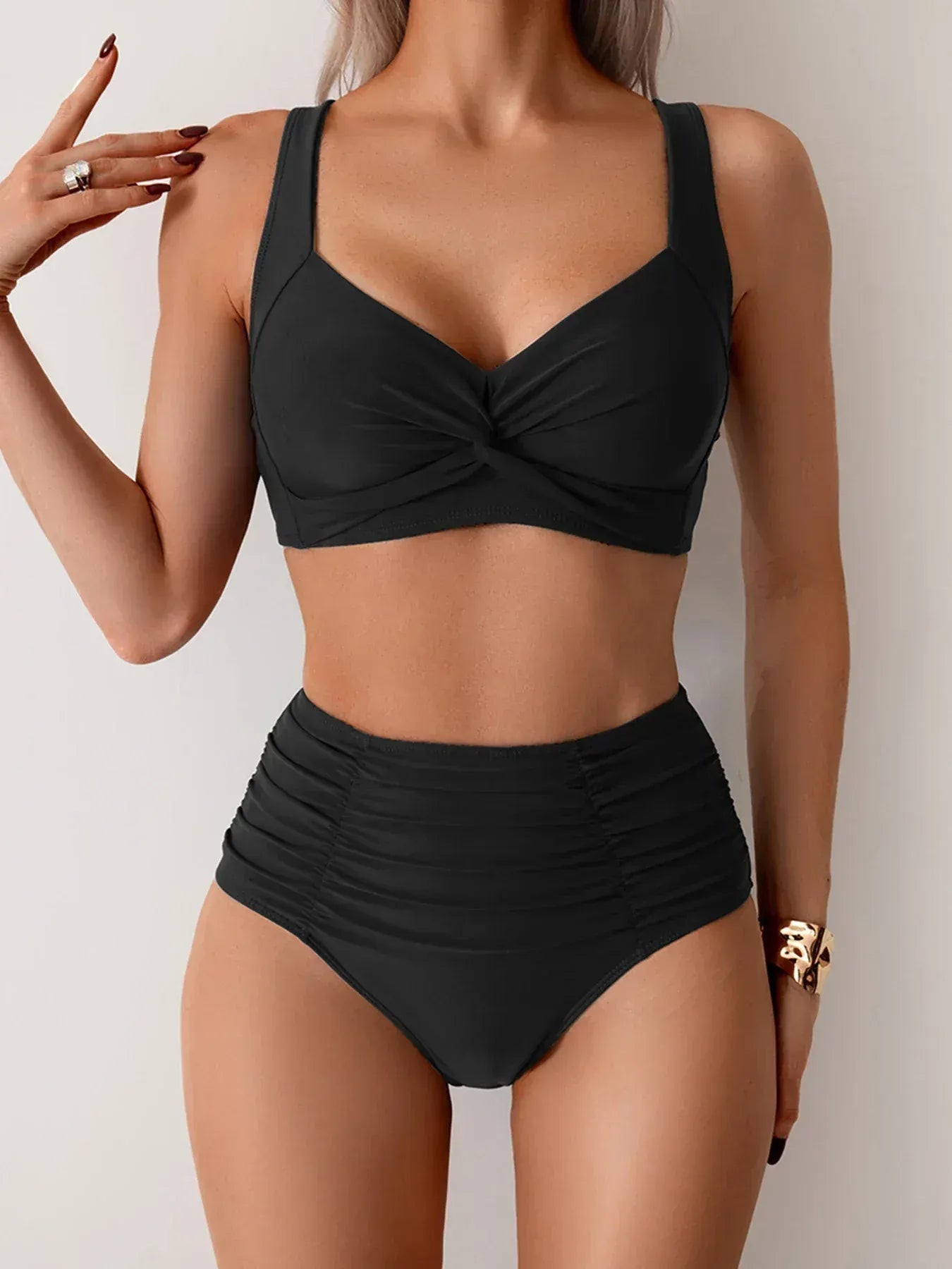 Bellucio™ | Bikini Modellante a Vita Alta Sofia