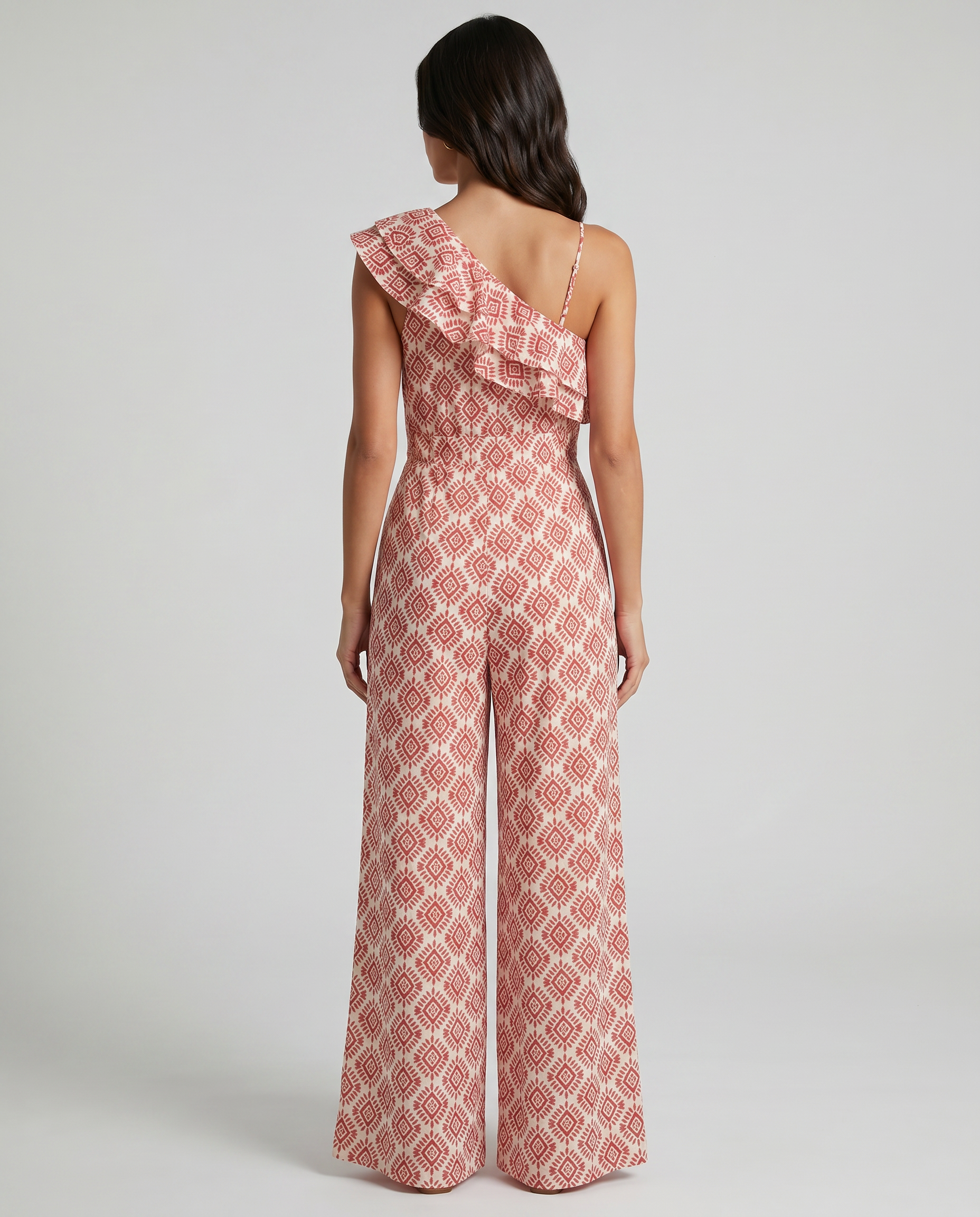 Jimena | Tuta con stampa geometrica primaverile