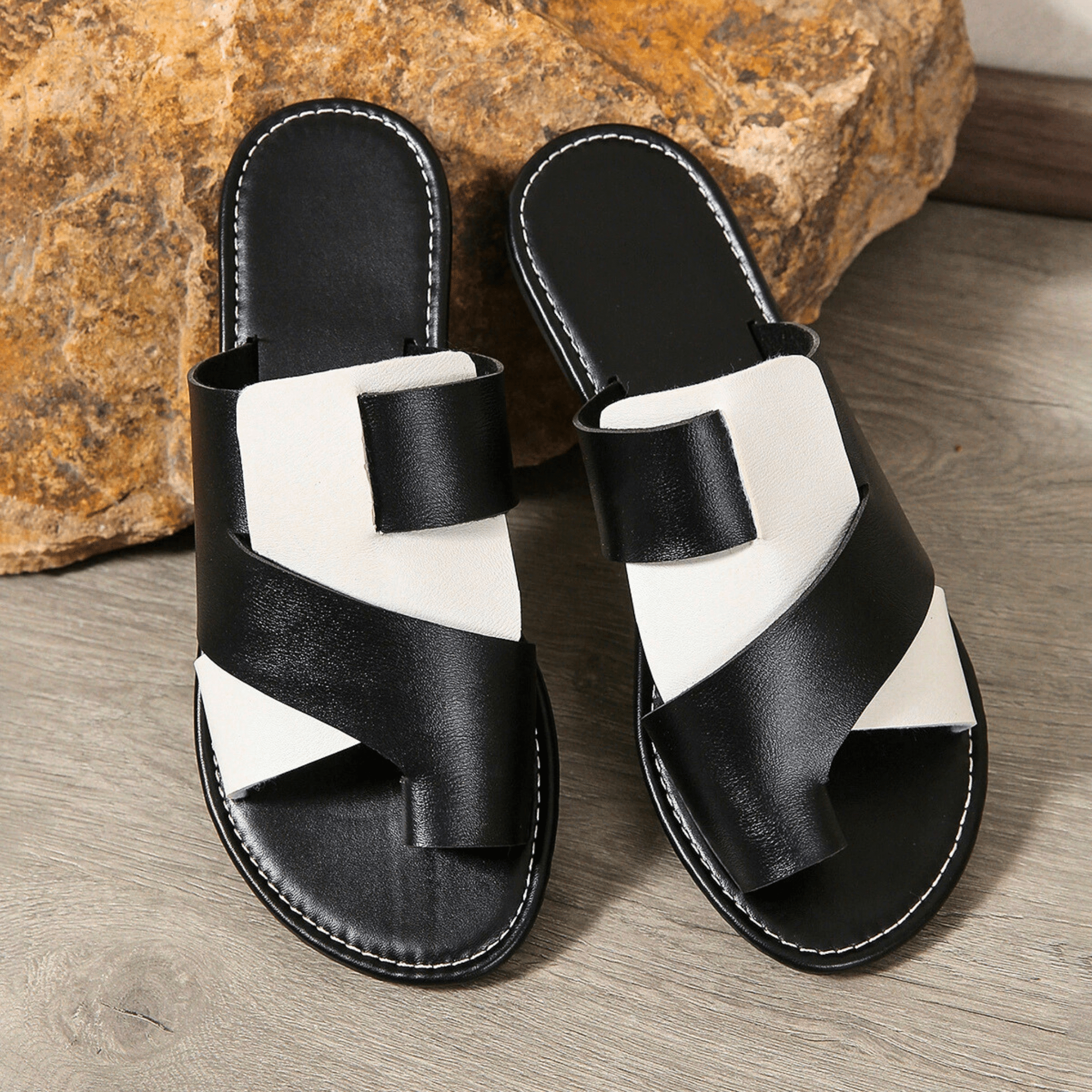 BELLUCIO™ | SANDALI CON CINTURINI INCROCIATI PER DONNA