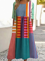Ottilie | Abito Geometrico