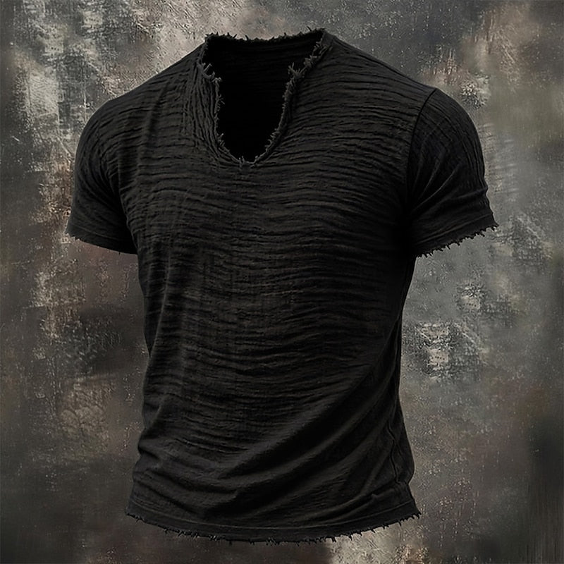 Bellucio™ | T-shirt Vintage con scollo a V