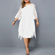Savanna - Abito in chiffon taglia pus per donne
