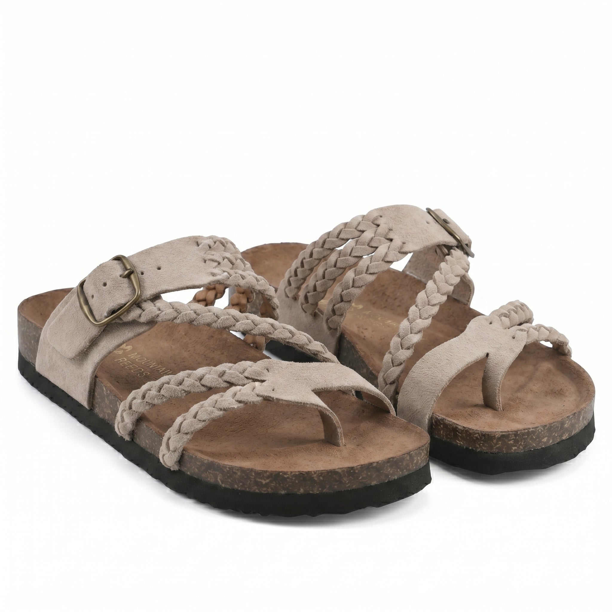 Bellucio™ | Sandali Margarida Bio con Cinghie Intrecciate