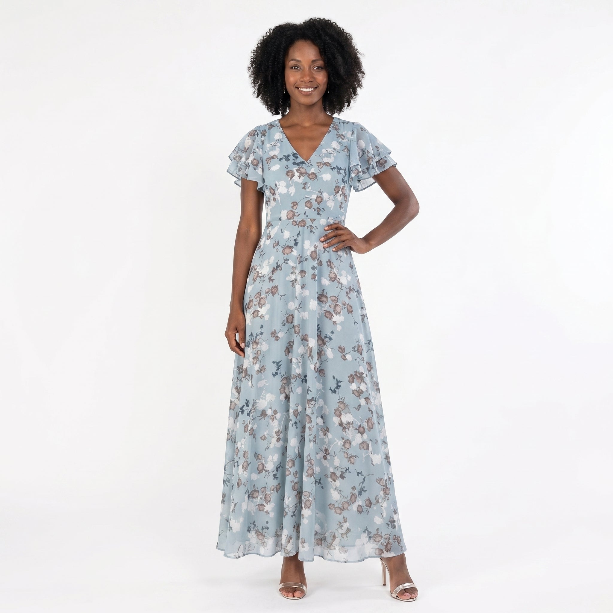 Bellucio™ | Andreia Vestito Lungo Floreale