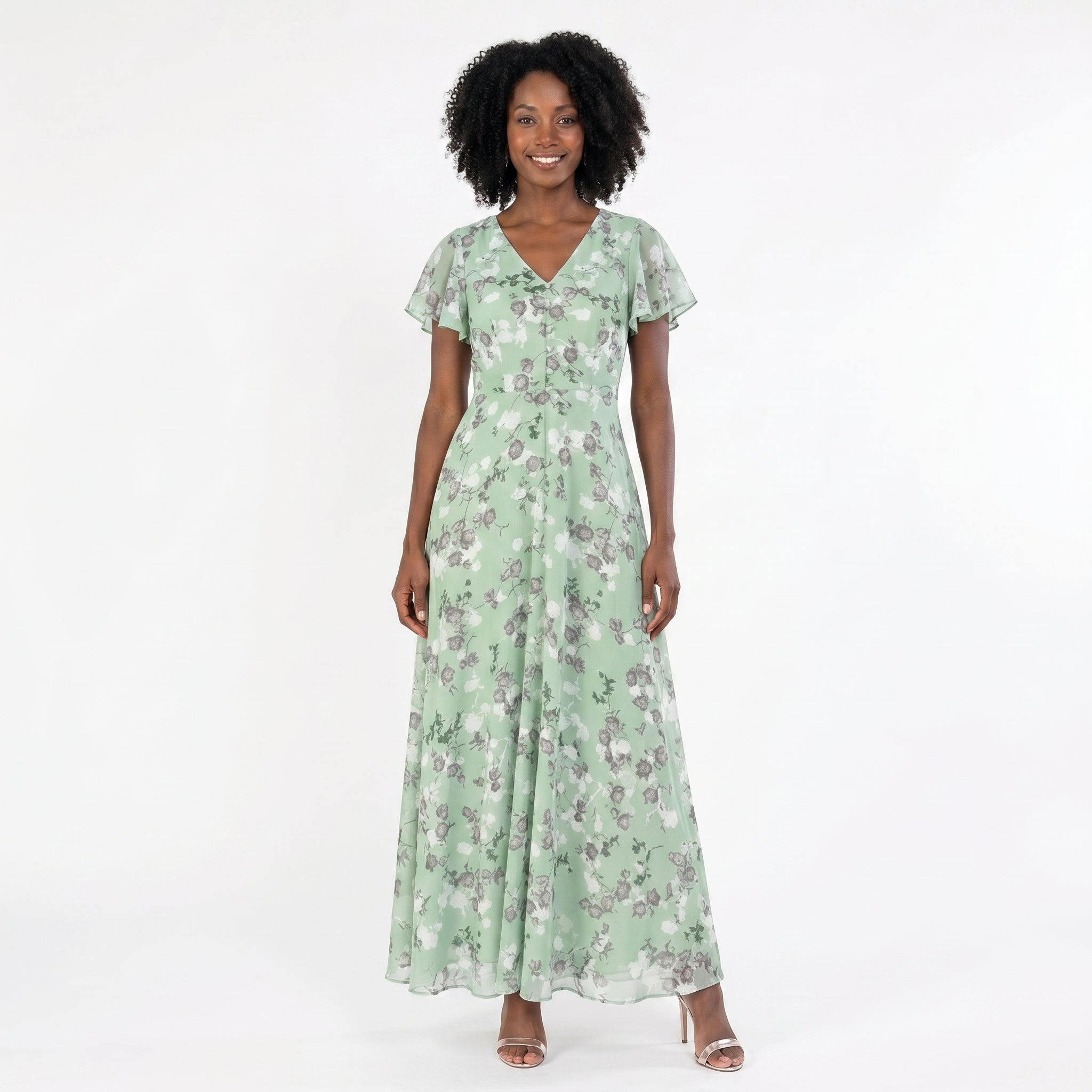 Bellucio™ | Andreia Vestito Lungo Floreale