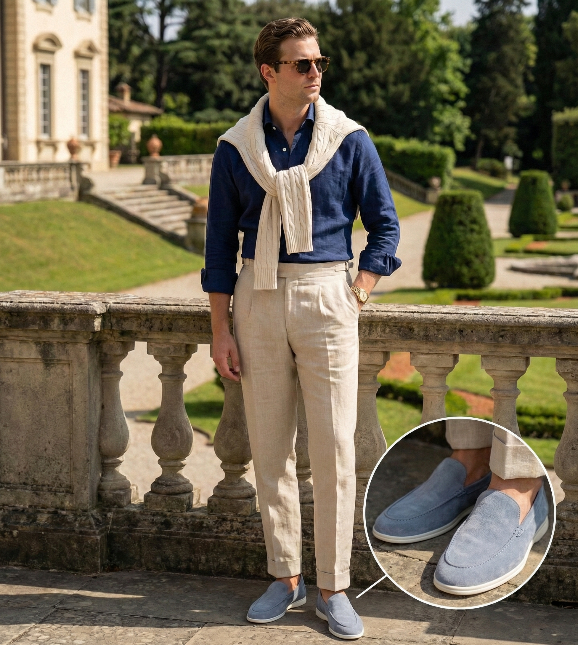 Bellucio™ | Lorenzo Mocassino Premium in Camoscio