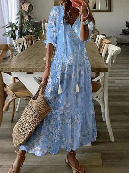 Bellucio™ | Vestito midi dallo stile boho disinvolto