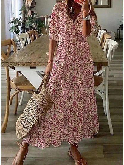 Bellucio™ | Vestito midi dallo stile boho disinvolto