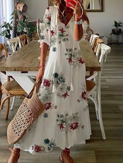 Bellucio™ | Vestito midi dallo stile boho disinvolto