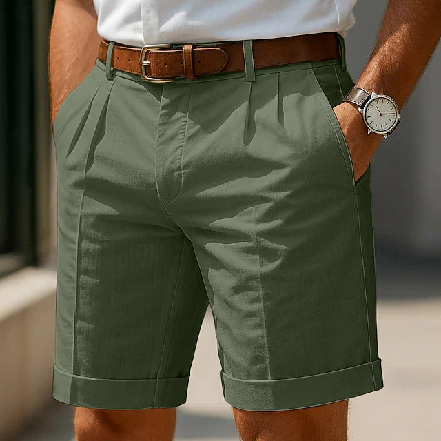 BELLUCIO™ | PANTALONI CORTI ESTIVI PLISSETTATI PER UOMINI