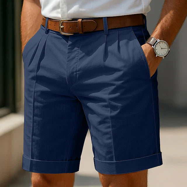 BELLUCIO™ | PANTALONI CORTI ESTIVI PLISSETTATI PER UOMINI